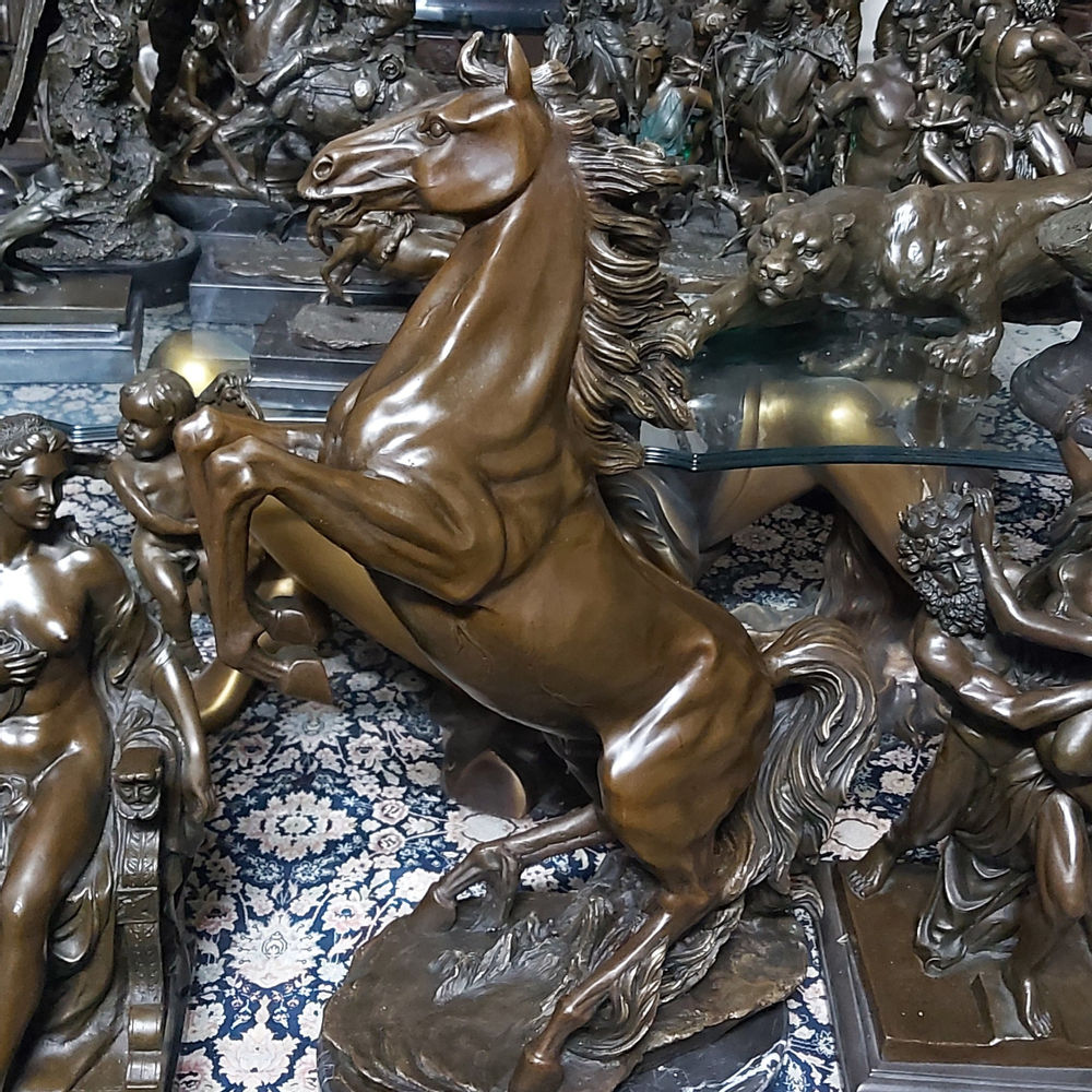 مجسمه مجسمه اسب برنز‌ تنوع ۱۵۰۰ مدل عکس خواستی پیام