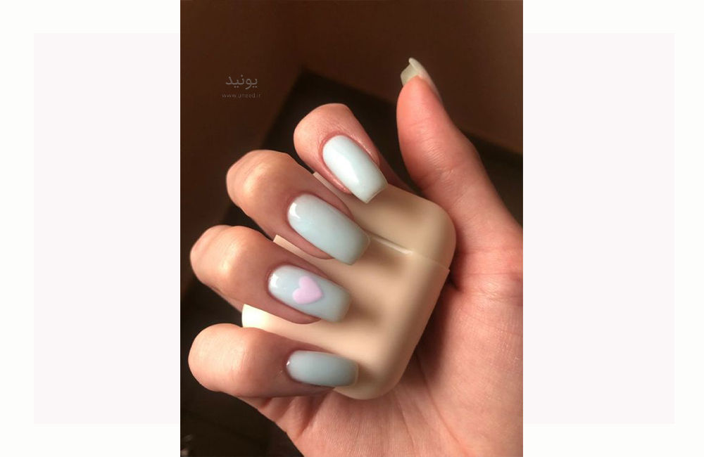 طراحی ناخن ولنتاین