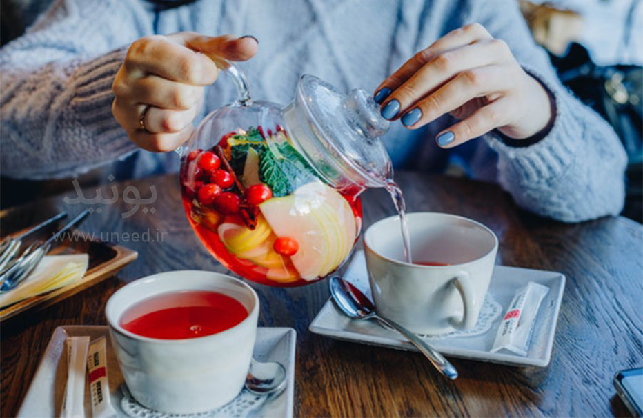 طعم متفاوت با چای های میوه ای تجربه کن