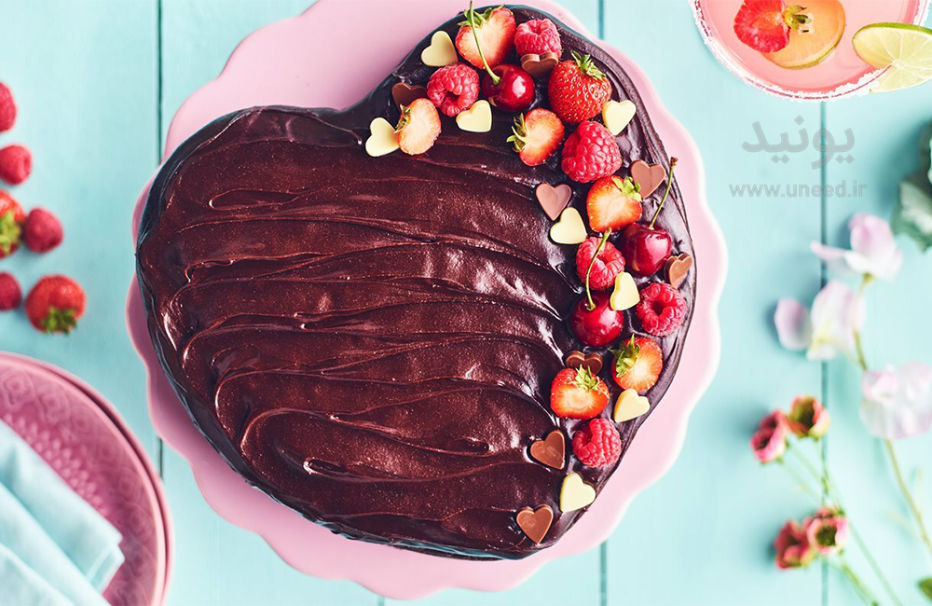 برای ولنتاین خودت کیک درست کن