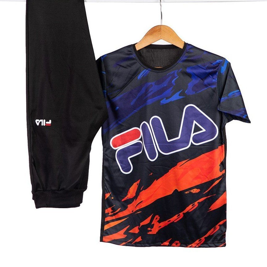 فروش آنلاین شیک و خاص باشید😎 
  
 تیشرت  و شلوار مردانه Fila مدل 2053 
  
 ⚜️ تک سایز مناسب سایز لارج و ایکس لارج 
 ⚜️ جنس تیشرت : پلی استر پنبه 
 ⚜️ جنس شلوار : گلکسی 
 ⚜️ کمر شلوار کشی 
 ✳️تیشرت: 
 🔱عرض سرشانه 40 سانتی متر 
 🔱عرض سینه 46 سانتی متر 
 🔱قد تیشرت 68 سانتی متر 
 ✳️ شلوار: 
 🔱فاق شلوار 30 سانتی متر 
 🔱 قد شلوار 100 سانتی متر 
  
 💳 214 هزار تومان 
  🏠 پرداخت درب منزل