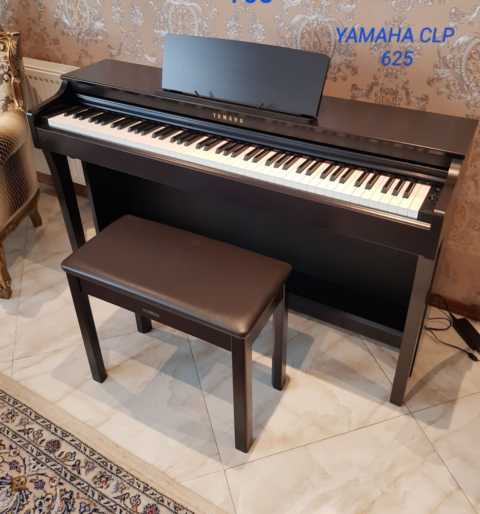 موسیقی سیامک پیانو یاماها کلاویه سنگین GH3X
مدل CLP625 همر اکشن 
پلیفونی ۲۵۶ نتی 
تاچ و صدای متفاوت 
همراه صندلی 
تمیز و سالم در حد آکبند 
کلاویه آبنوس 
همراه گارانتی 
لطفا فقط تماس
با تشکر از دیوار محترم