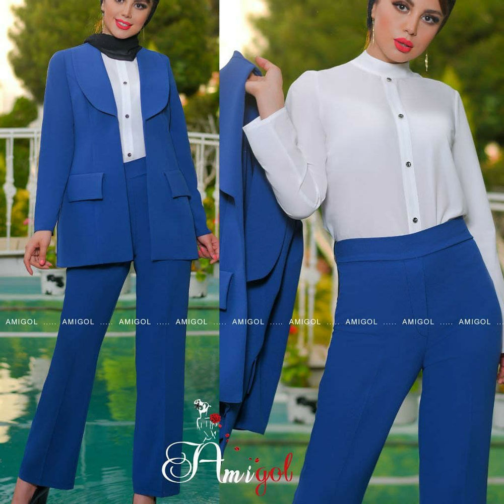 تولیدی کیان مدل_غزاله
🔷سه تیکه شامل کت ،شلوار و شومیز
🔹جنس کت شلوار: کرپ اسکاچی اعلاء
🔹جنس شومیز : کرپ بوگاتی درجه یک
✂️سایز بندی: 38 الی 48(۳سایز)
طبق جدول سایز 
38 40_1
42 44_2
46 48_3
💵قیمت تک فروشی:۲۳۵ تومان
🔴دوخت مزونی👌
🔴 تضمین کیفیت 😍
🔴تنپوش بی نظیر👌👌
قد شلوار: حدودا ۱۰۰cm
قد کت: حدودا ۷۵cm
قد شومیز:حدودا ۶۵cm
📋شومیز زیپ مخفی دارد.
🔹کت لایه کوبی شده با لایه پرشین درجه یک 
🔹دکمه جلوی شومیز ثابت میباشد
ارسال رایگان
