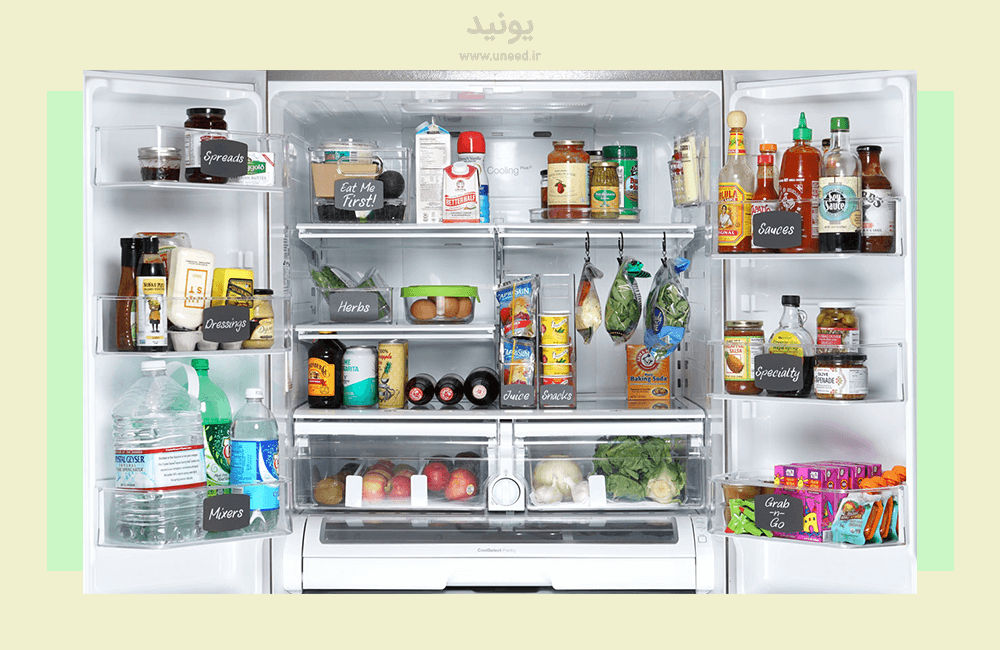 تمیز کردن یخچال 