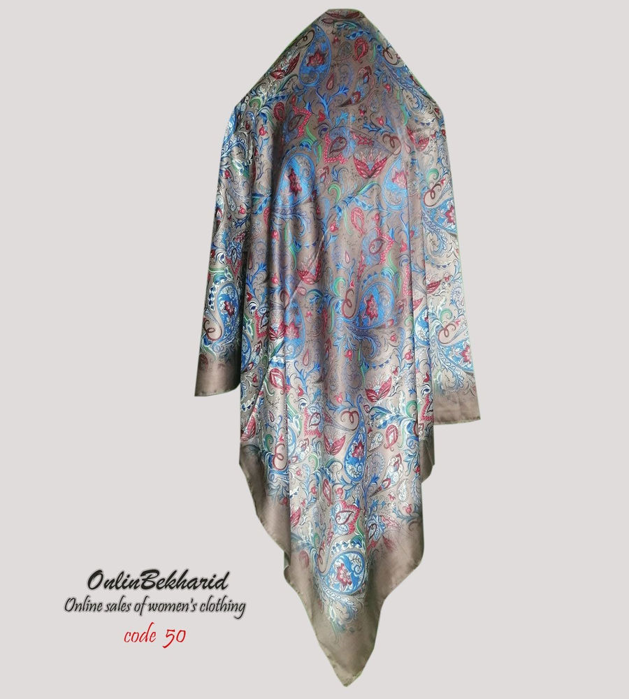 آنلاین بخرید روسری کد50
جنس ساتن ابریشم
سایز 120 سانتیمتر
نرم و لطیف
