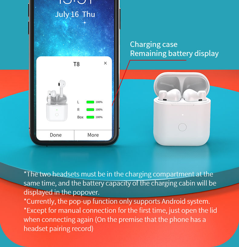 موبایل آدرین ویژگی های محصول:

نوع اتصال: بی‌سیم
نوع گوشی: دو گوشی
مناسب برای: مکالمه، گیمینگ، ورزش، کاربری عمومی
رابط: بلوتوث
باتری: دارد