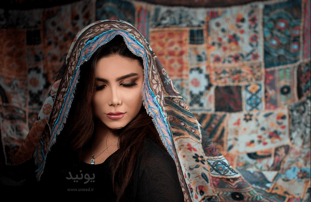 6 روش خلاقانه استفاده از شال و روسری