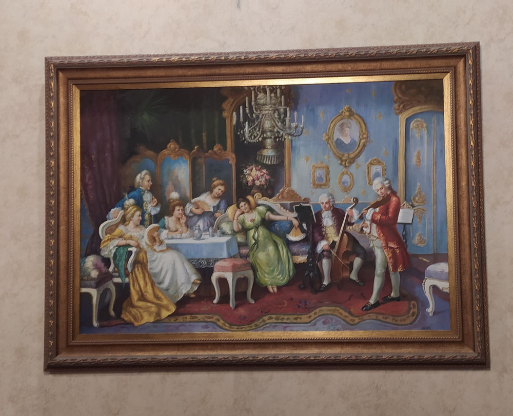 فروشگاه نجفی تابلو کار دست ایتالیا 
آبرنگ 
سلطنتی