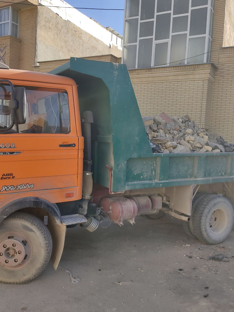 حمل و نقل مصالح ساختمانی خاور کمپرسی نخاله ماسه گل حمل نخاله در هر جا شهر