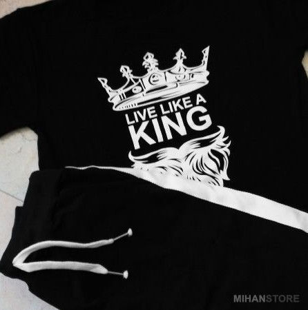 ست تی شرت و شلوار King