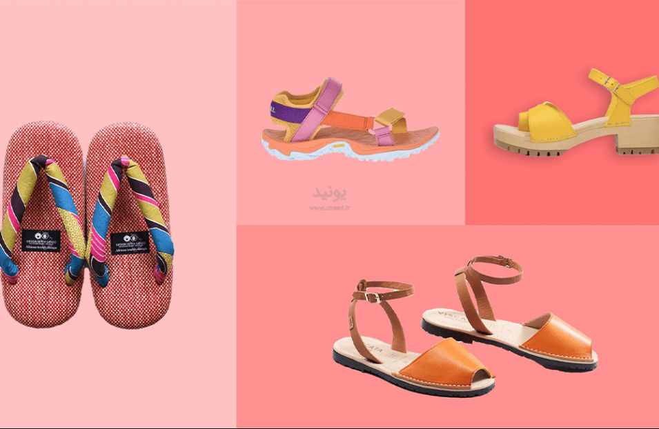 جدیدترین مدل های صندل دخترانه و زنانه 2021