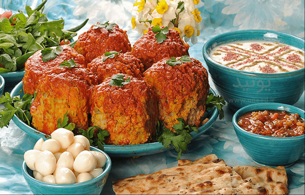 طرز تهیه کوفته تبریزی برای 6 تا 8 نفر