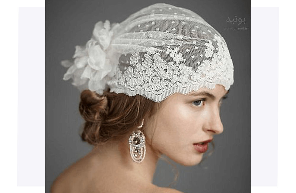 توربان عروس برای مراسم عقد