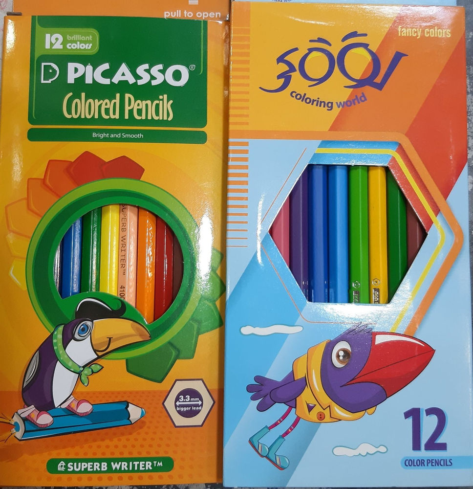 فروشگاه مومنی مداد  رنگی 
برند پیکاسو 
با کیفیت
